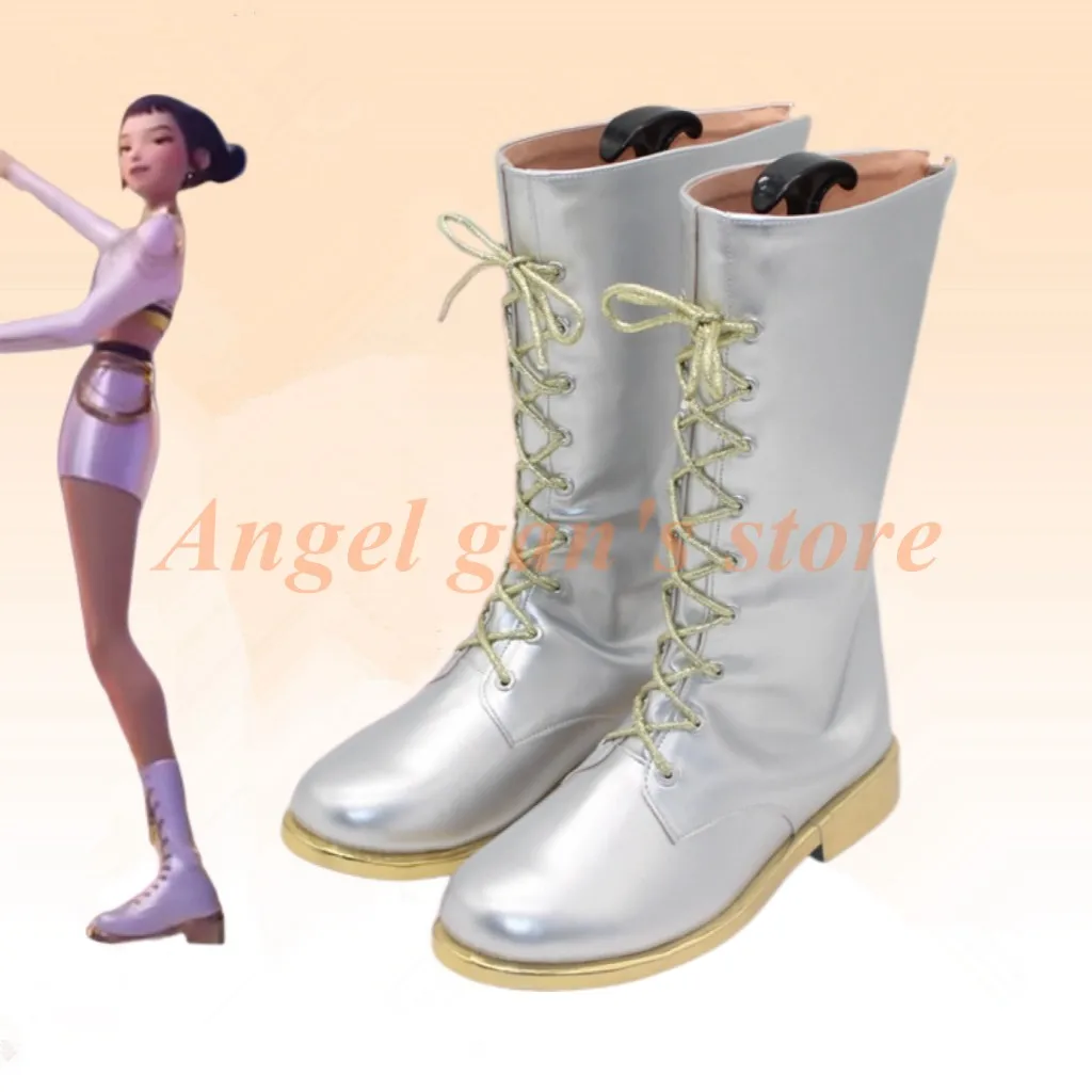 KPop Demon Hunters Rumi Mira Zoey Scarpe cosplay possono realizzare scarpe per bambini Stivali