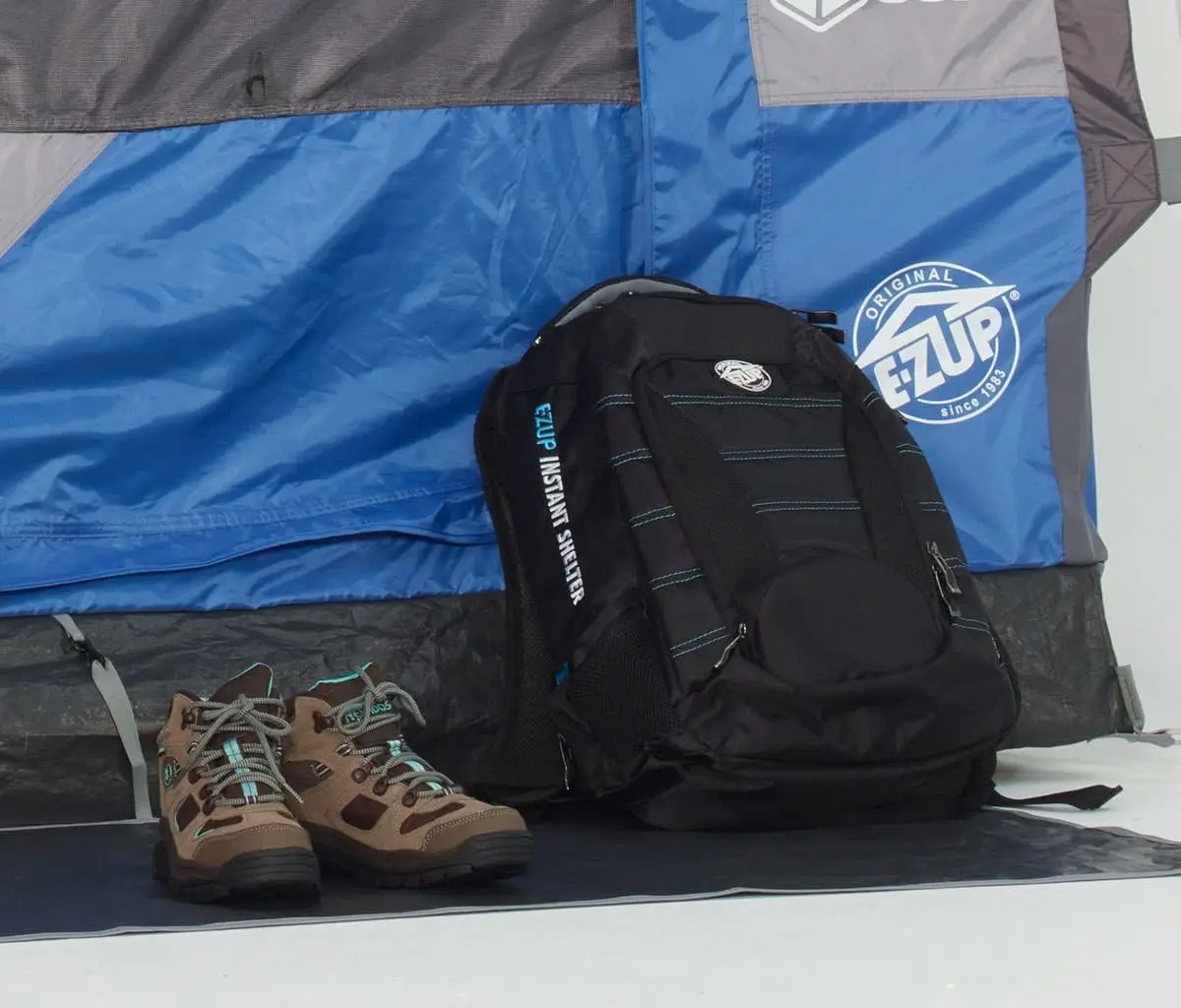 Camping Cube Converts Canopy into Tent for Camping, Royal Blue (Canopy/Shelter Not Included)