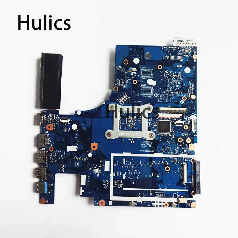 Hulics Used ACLU7 / ACLU8 NM-A291 MAINBOARD FOR LENOVO Z50-75 LAPTOP MOTHERBOARD AMD CPU With Heatsink