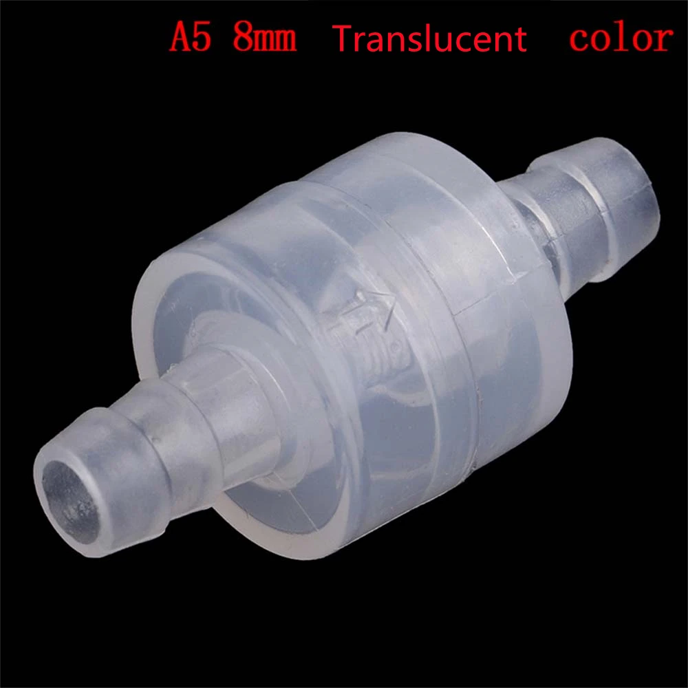 

Plastic 4mm / 6mm / 8mm / 12mm For Gas Water Non-Return For Fuel Air Liquid Valves One-way Lnline Check Valve Water Stop Valve