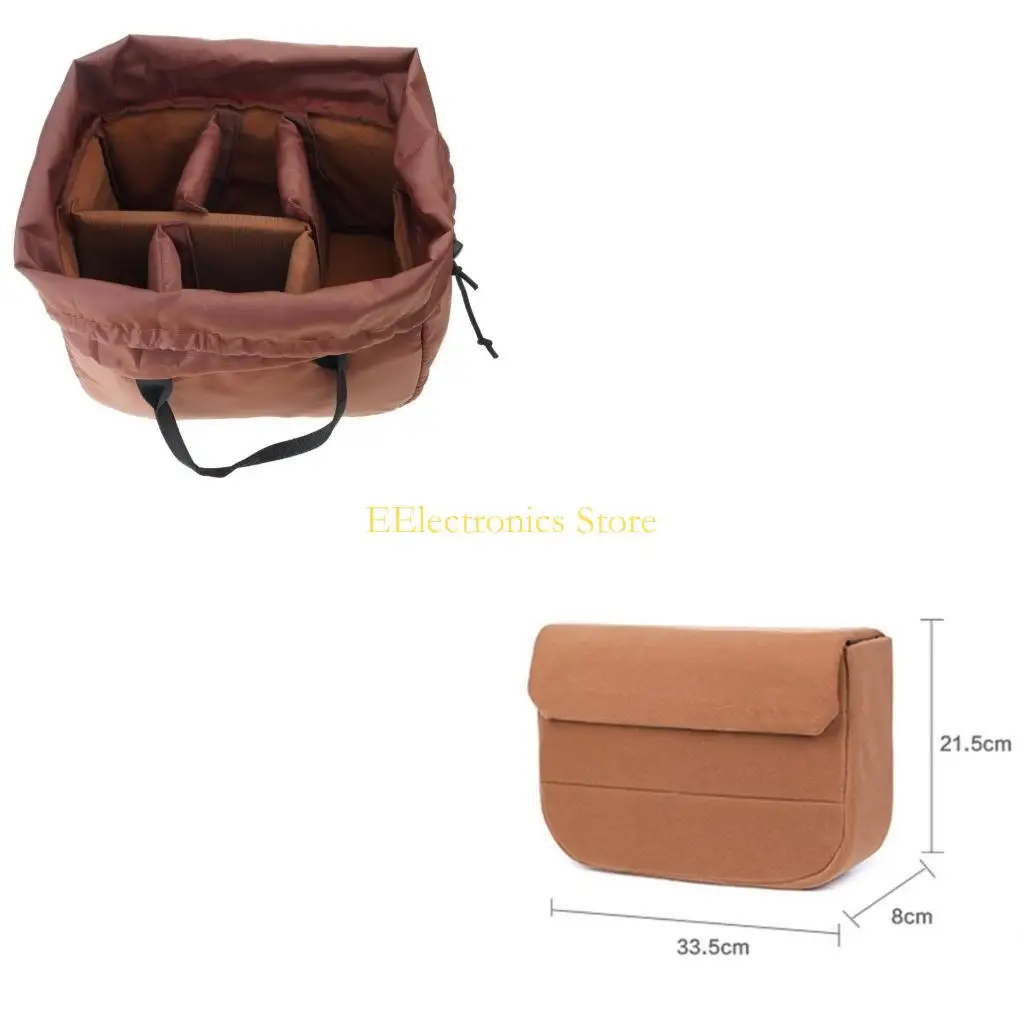 B03C Ergonomic Camera Backpack With Detachable Inner Pad Breathable Spacious Storage Bag For Hiking Commuting Travel