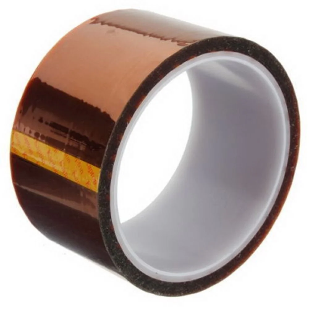 1PC Professional 30M Heat Resistant High Temperature High Insulation Electronics Industry Welding Polyimide Kapton Tape