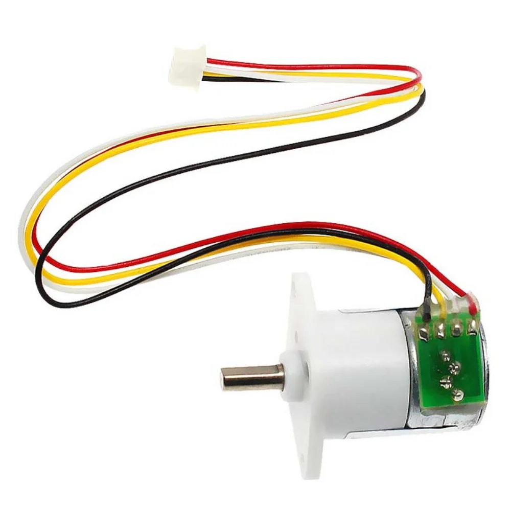 GM12 15BY Gear Stepper Motor 15MM DC 5V-12V 2 Phase 4 Wire Micro Metal Gearbox Reduction Stepping Reducer Stepper Gear Motor