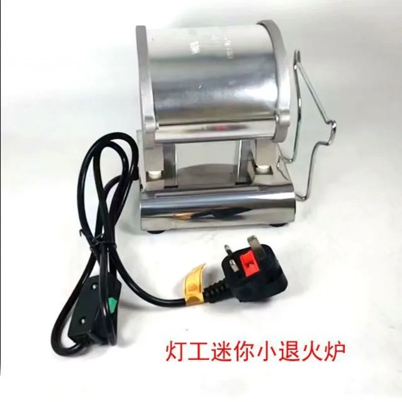 Mini Annealing Furnace for Glass Lampworking - AC 220V Desktop Glass Bead & Rod Preheating Oven