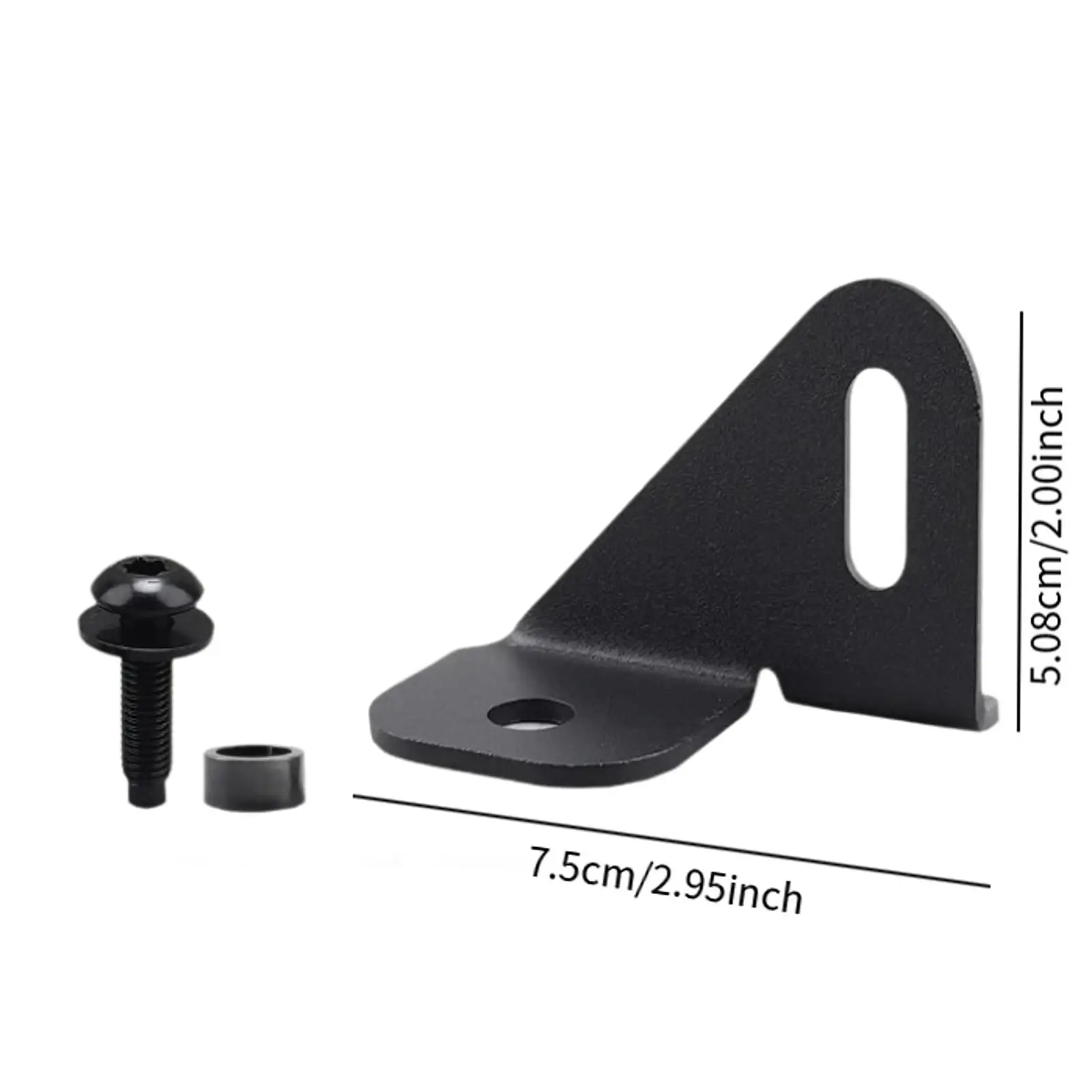 Suporte de montagem de antena CB Rack de modificação para Jeep JL JT Jlu