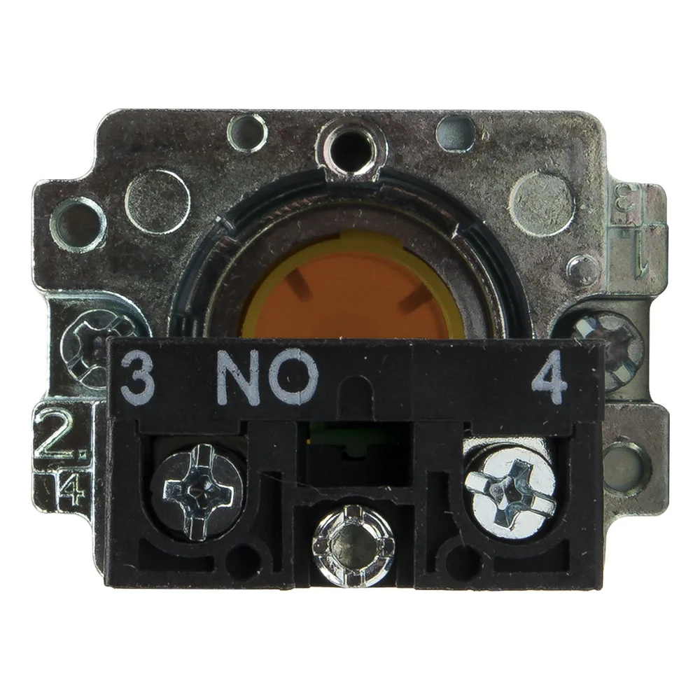 XB2-BA51 Reinicio (ENCENDIDO) de 22 mm - Interruptor de botón redondo APAGADO Pulsador SPST