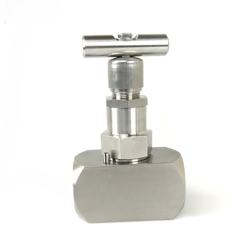 Needle valve type 1/4 1/2 1 instrument male female npt hydraulic 500 bar stainless steel needle valve high pressure for gas