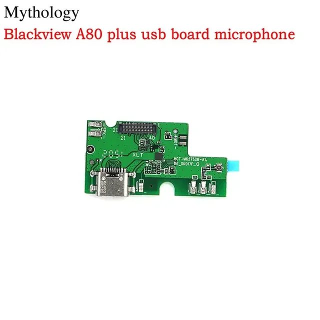 Oryginalna tablica USB do mikrofonu Blackview A80 Plus Stacja ładująca USB Obwody ładowarki 6,49 "akcesoria do telefonów komórkowych