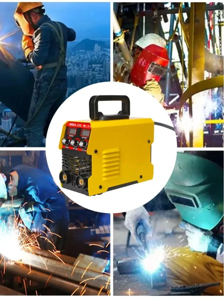 MMA-315 2-IN-1 MIG200 Professionelles Elektro-Inverter-DC-MIG-Schweißgerät für dünne Bleche, Mini-Schweißgerät und MMA-Lichtbogenschweißgerät