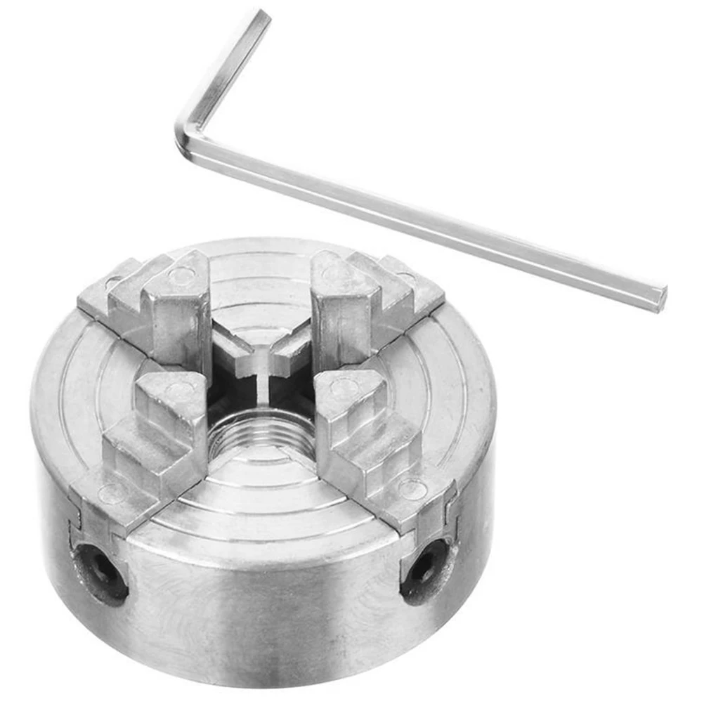 

Набор мини-токарных станков из 4 предметов для деревообработки своими руками, металлические проекты, прочная безопасная ручка, прецизионный зажим, самоцентрирующийся компактный металл