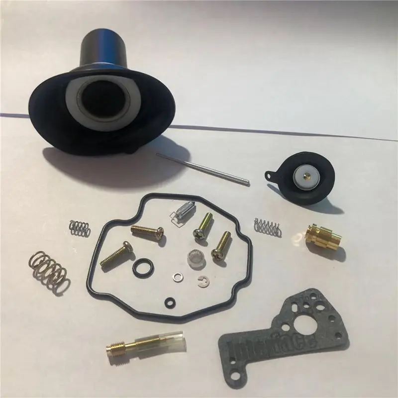 Practical 6Set For Virago XV535 1990-2001 XV 535 Motorcycle Carburetor Repair Kit Plunger Diaphragm Gasket