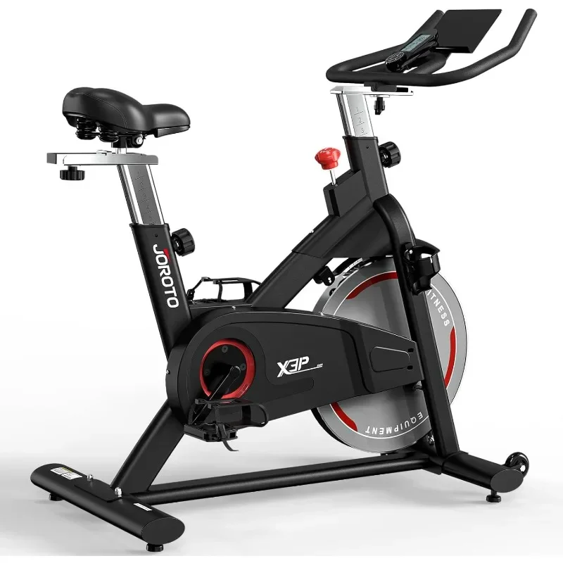 

Exercise Bike Stationary Bikes Home with Magnetic Resistance Heavy Flywheel Indoor bike Silent Belt Drive Indoor Cycling Bike