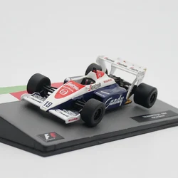 Ixo 1:43 Toleman 다이캐스트 자동차 모델, 금속 장난감 차량, TG184 1984 Ayrton Senna