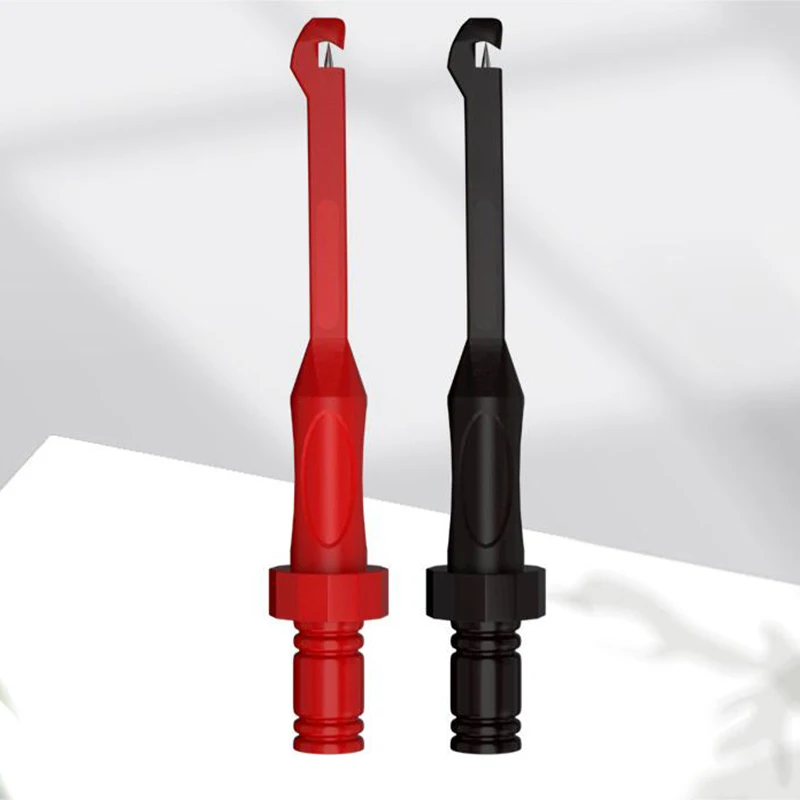 New 4MM Jack Puncture Test Hook Tool Safety Test Clip Piercing Test Clips Car Circuit Detection Diagnostic Tools Non-Destructive