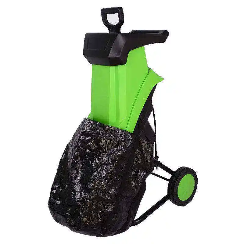 

Multifunctional Electric 2500W Garden Mini Garden Shredder, Wood Chipper with Collection Bag