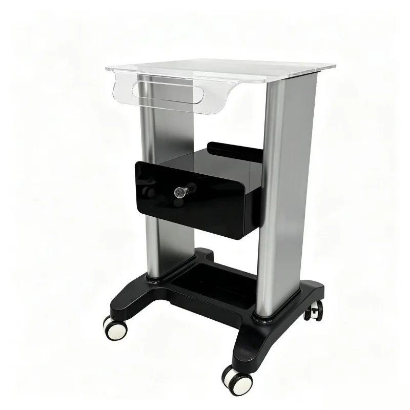 Beauty Instrument Cart Acrylic Cart Stingy Bubble Hydrogen Oxygen Cart Beauty Shelf