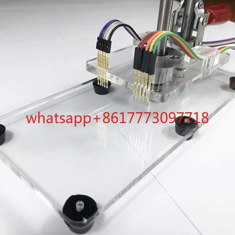 

PCB Test rack wiring terminal block fixture test fixture quick clip JTAG test jig