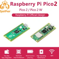 Raspberry Pi Pico 2 RP2350 Pico2 Opcional Pico2W 2 W ARM Cortex-M33 Y RISC-V Hazard3 520 KByte 4MByte QSPI Flash