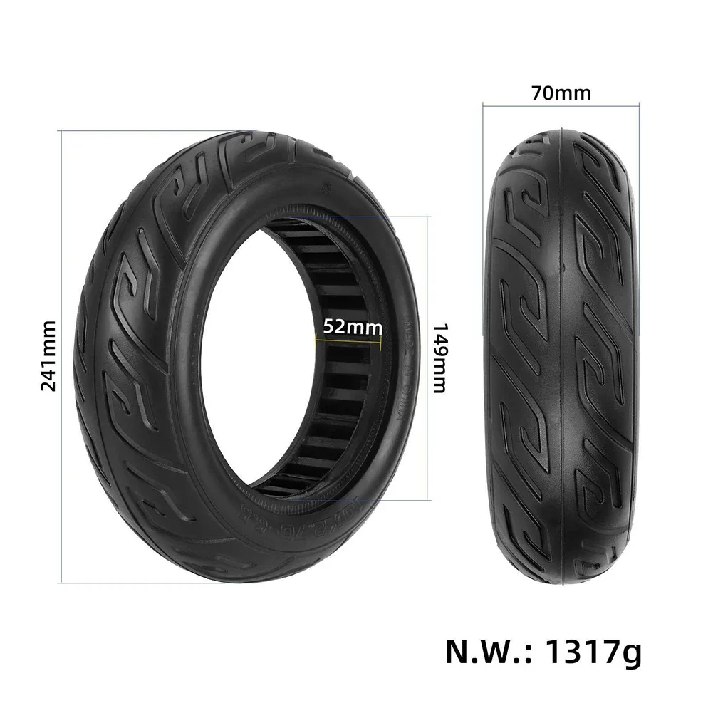 Scooters Parts 1 Pcs Solid Tire Rubber About 1320g Excellent Replacement Outdoor Sports Brand New High Quality