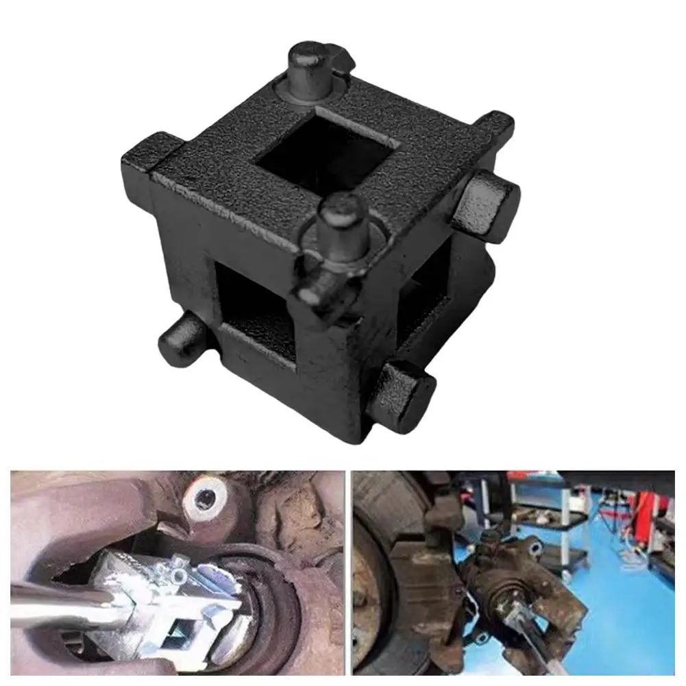 Rear Disc Brake Caliper Piston Rewind/Wind Back Cube Tool 3/8\