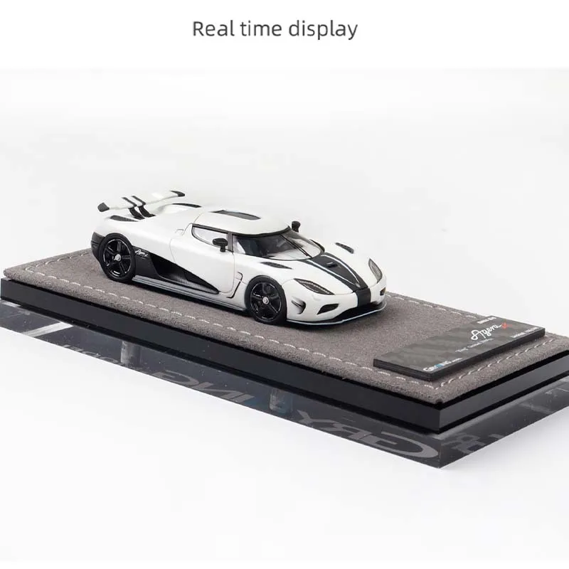 Original escala 1:64 adgera r simulação resina modelo de carro exibição estática brinquedo colecionável presente lembrança decration