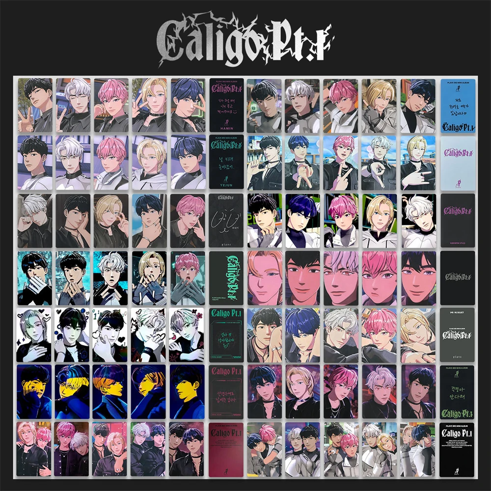 

5 шт./компл. KPOP Manga Style PLAVE фотокарточки альбом Caligo Pt.1 открытка YEJUN NOAH BAMBY EUNHO HAMIN бумажные карты для фанатов коллекционный подарок