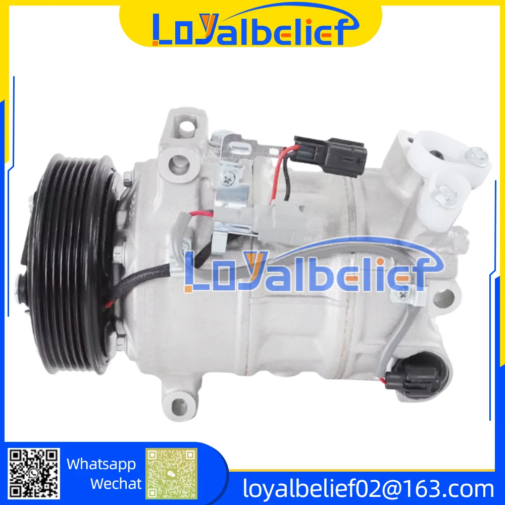 

AC Compressor with Clutch For Nissan Sentra L4 1.6L 1.8L 2013-2019 926003SH0A 92600-3SH1A 92600-3SH1B 92600-3SH1C