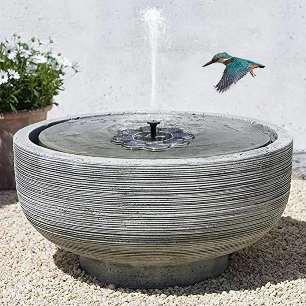 

Floating Solar Fountain Pump Energy Saving Multiple Nozzles Solar Powered Pump Hot Solar Outdoor Watering Solar Water Fountain