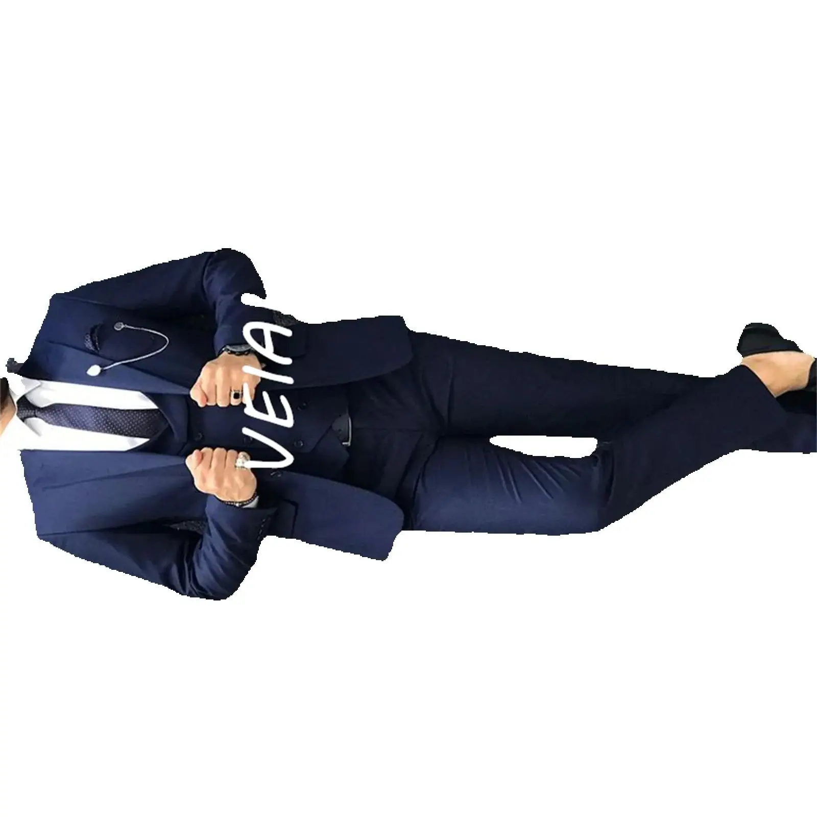 

Блейзер Masculino по индивидуальному заказу, мужские костюмы, смокинг, куртка, брюки, жилет, комплект из трех предметов, Elegante Para Hombres, облегающий костюм Homme We