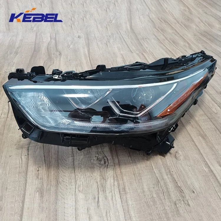 cheap price USA type brightest cars led headlamp 81170-0E450 81130-0E450 headlight for toyota highlander 2018 body kit