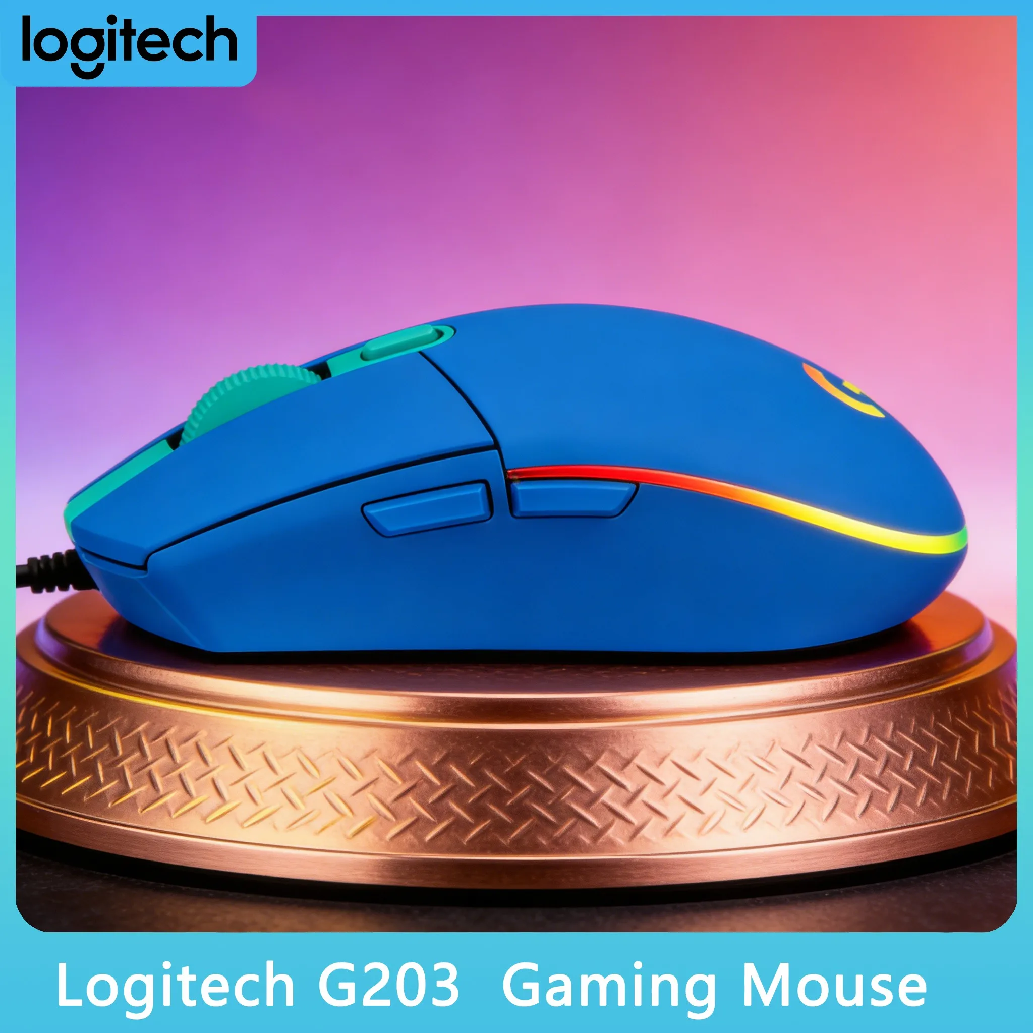 

Эргономичная мышь Logitech G203: комфортное использование без усталости на весь день