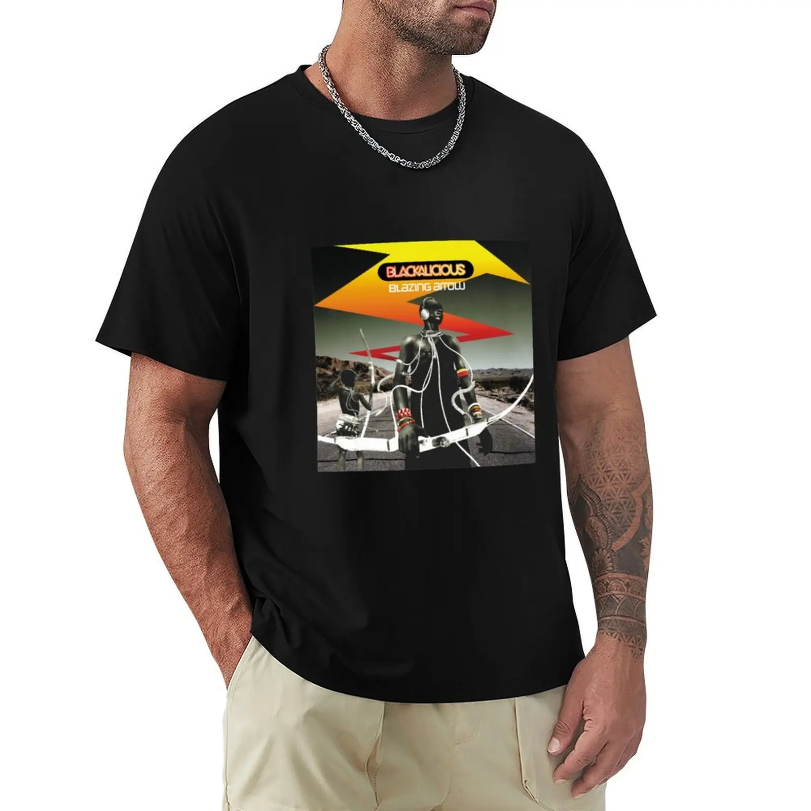 Blackalicious Blazing Arrow T-Shirt Large Size Breathable Tee