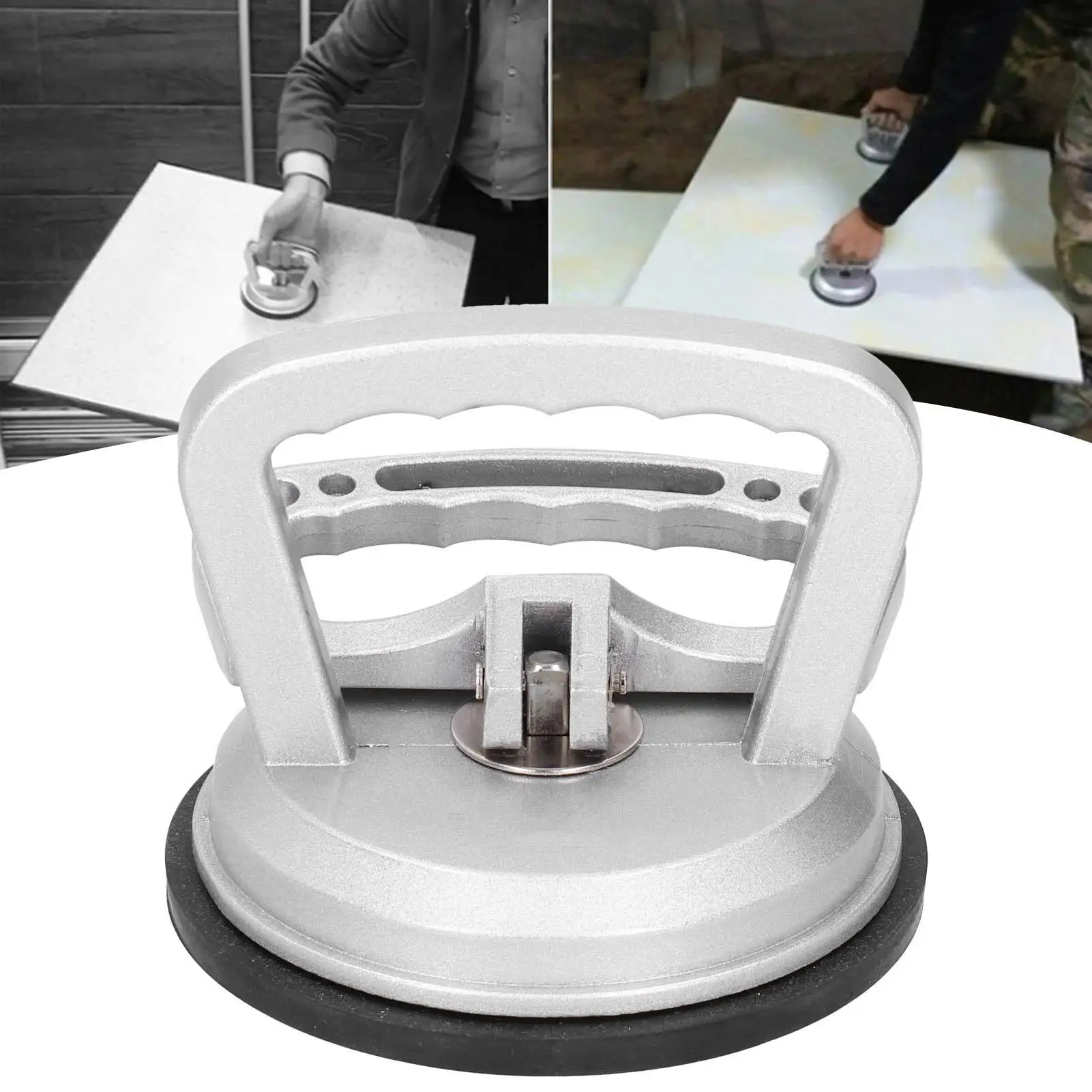 5 بوصة رفع كوب شفط مغناطيسي لبلاط السيراميك الزجاجي أرضية الرخام أداة مصاصة فراغ الثقيلة #3