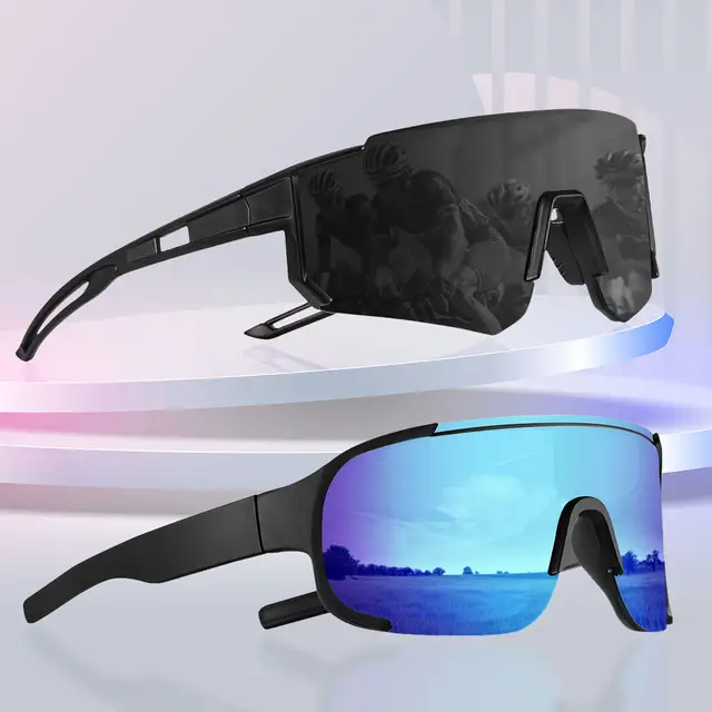 Okulary przeciwsłoneczne sportowe CRIXALIS dla mężczyzn i kobiet, modne okulary do wędrówek, jazdy na rowerze, okulary przeciwsłoneczne męskie, antyrefleksyjne, lustrzane, z filtrem UV400