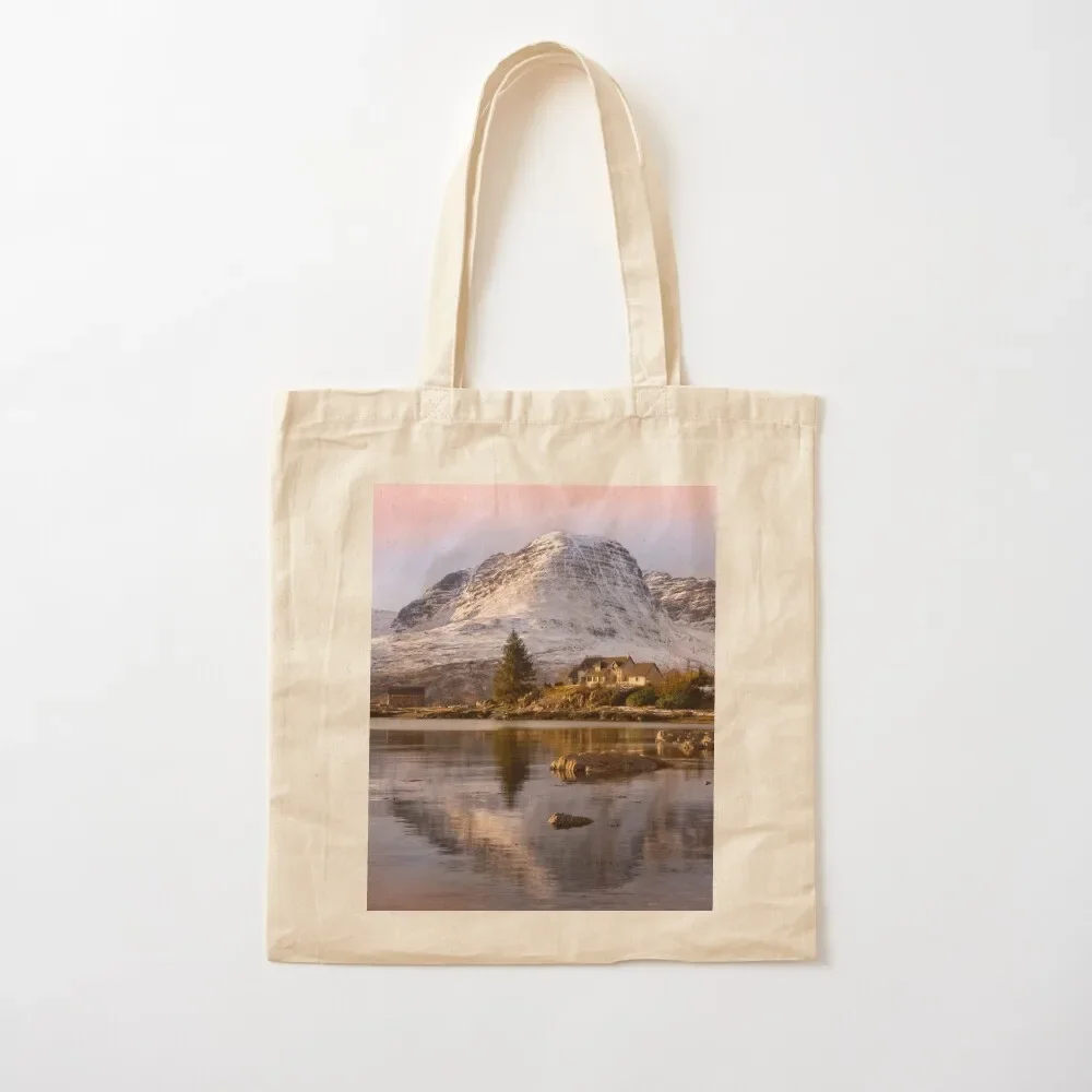 

Applecross Hills in Winter Loch Kishorn NC500 Scotland. Tote Bag great bag Canvas bag for women