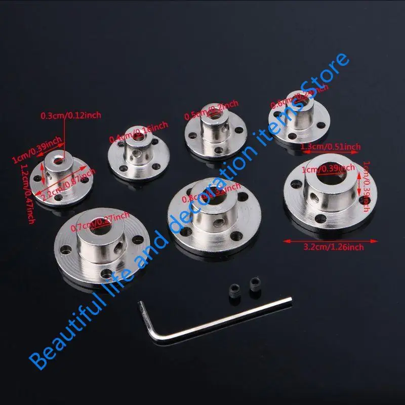 XX9B 10mm Rigid Flange Coupling Motor Guide Shaft Coupler Motor Connector