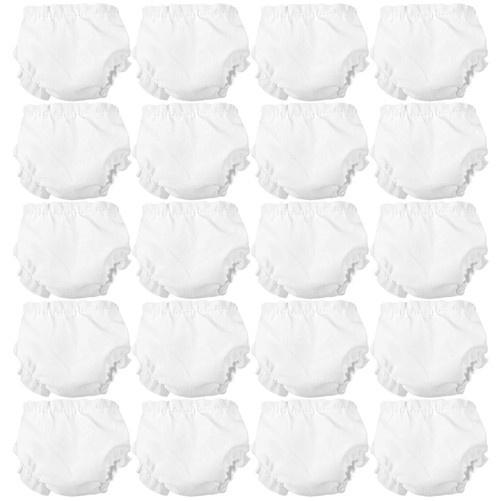 

20 Pcs Panties Girls Dolls Clothes Reborn Baby Cute Kids Small Child Childrens Toys