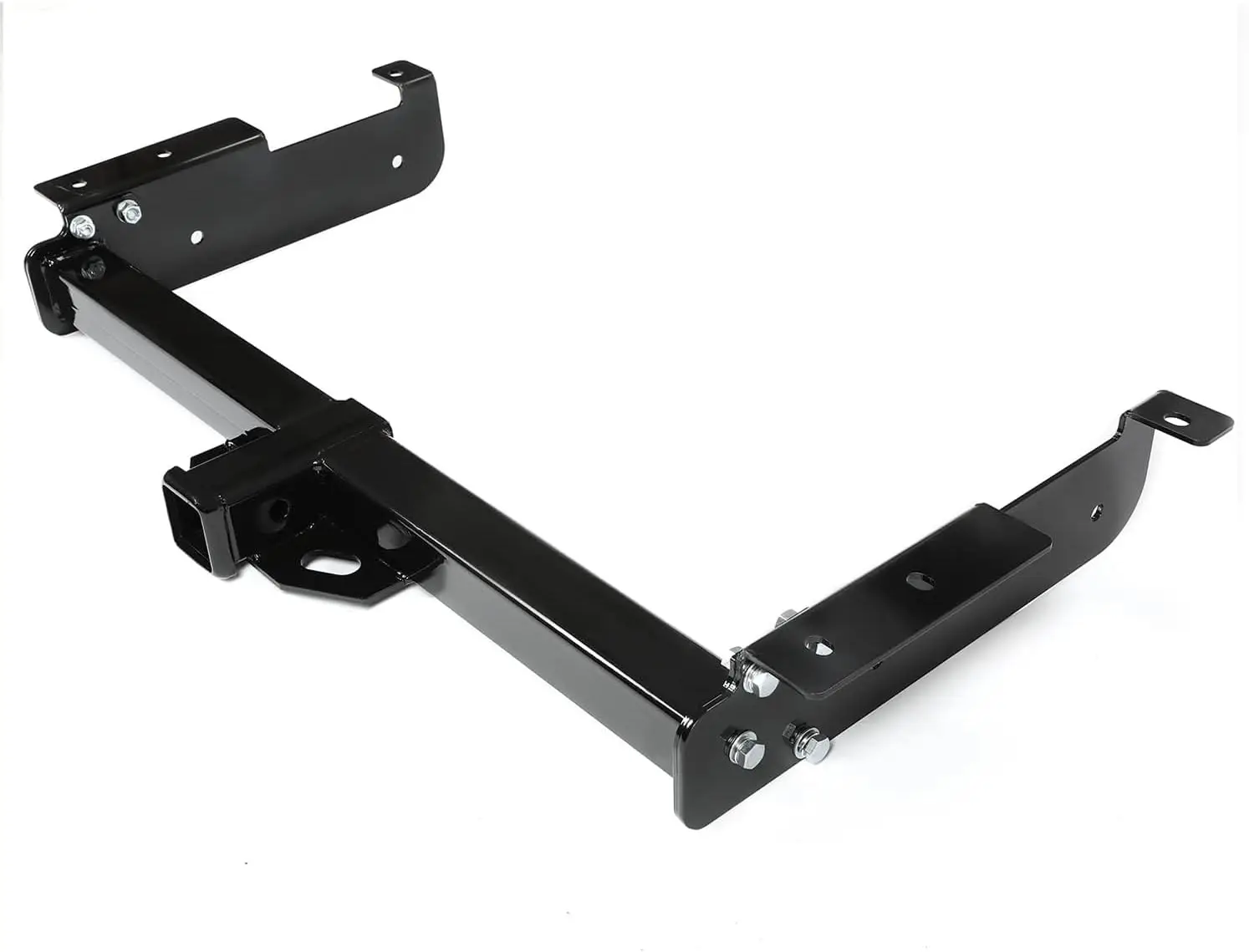 Trailer Towing for 1996-2023 Chevrolet Express & GMC Savana, 2-Inch Class 3, Steel Hitch, Black Coated