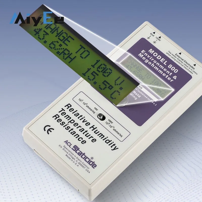 OEM Surface Resistance Tester Kit, Megohmmeter ESD Surface Resistance Meter Refer to ACL800 Model Made in China