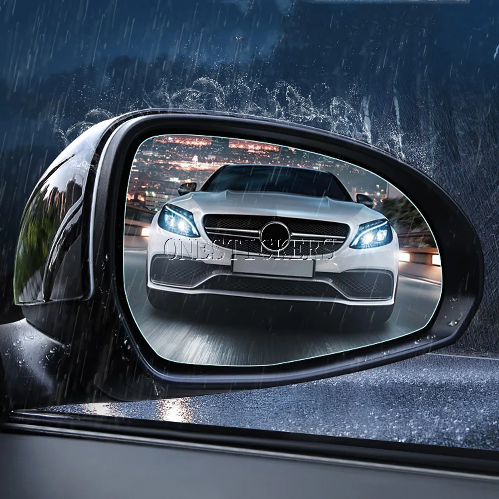 For Mercedes Benz C S Class W206 W223 2021 2022+ Car Accessories Rearview Mirror Rainproof Anti-Fog Waterproof Protective Film