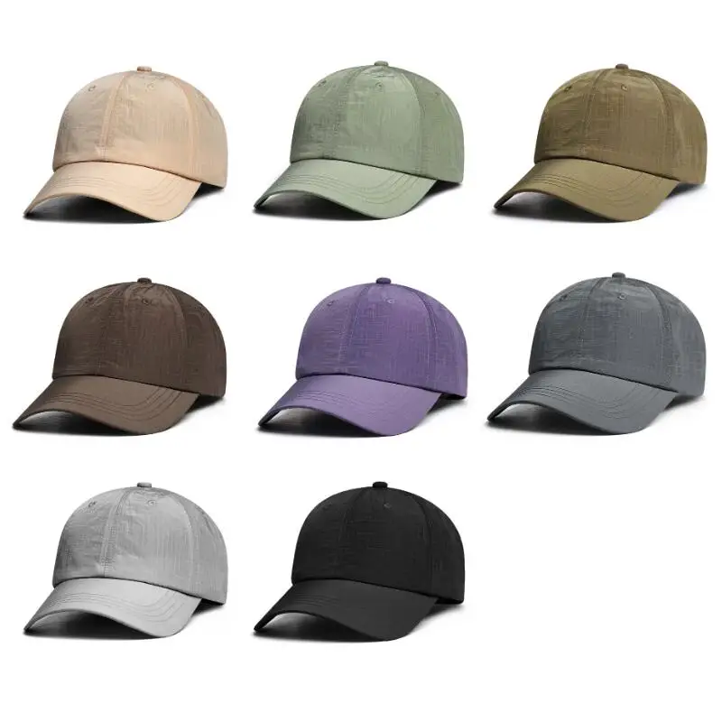 Retro-Streifenmütze aus Schnelltrocknendem Nylon für Männer und Frauen, Ideal für Camping, Outdoor-Sport, Streetwear und Alltägliche Freizeitmode