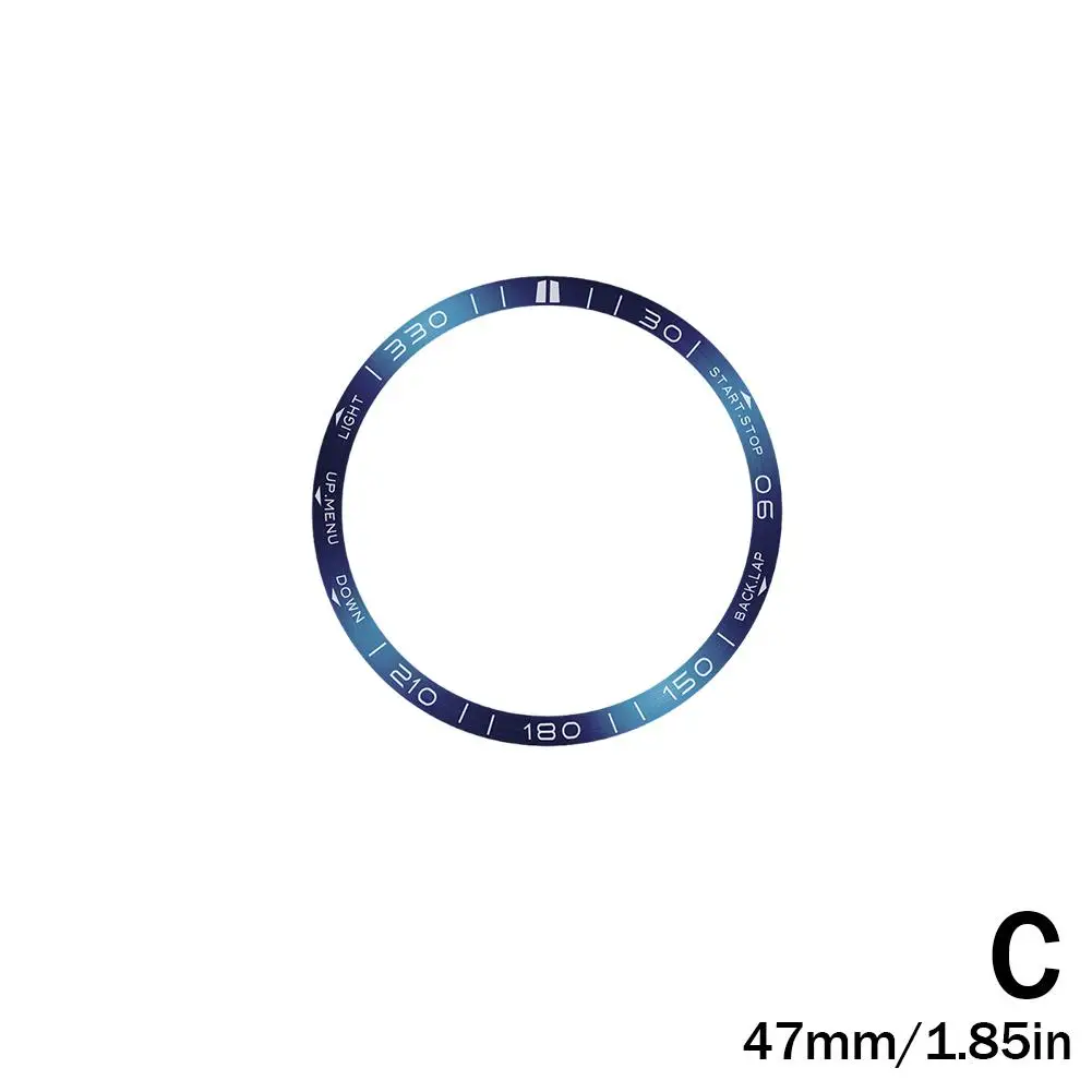 Metal Rings For Garmin Fenix 8 47/51mm Steel Bezel Protection Watch Case Bumper Rings Decoration Watch Accessorie Z2B9