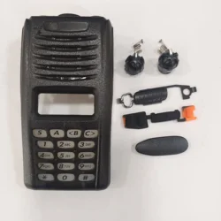 Full-keypad Replacement Repair Case Housing Cover Kit For NX-320 NX320 Portable Two Way Radio