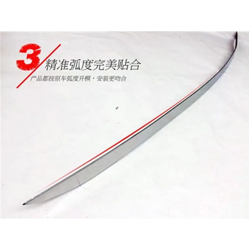 Pegatina de estilo de coche para Peugeot 508, cubierta de maletero, embellecedor de puerta trasera, tira de moldura, accesorios de coche