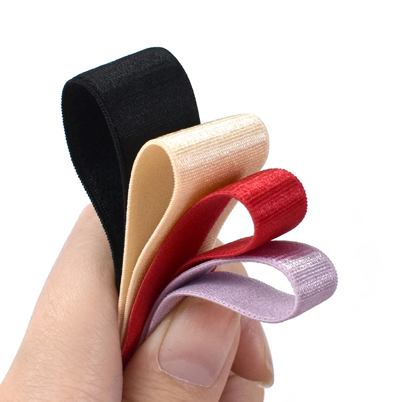 10/20 Meter Nylon-Gummibänder, 6 mm–25 mm, Gummi-Stretch-Gürtel, weiche Unterwäsche, BH-Träger, Federband, DIY-Nähzubehör – Detail 12
