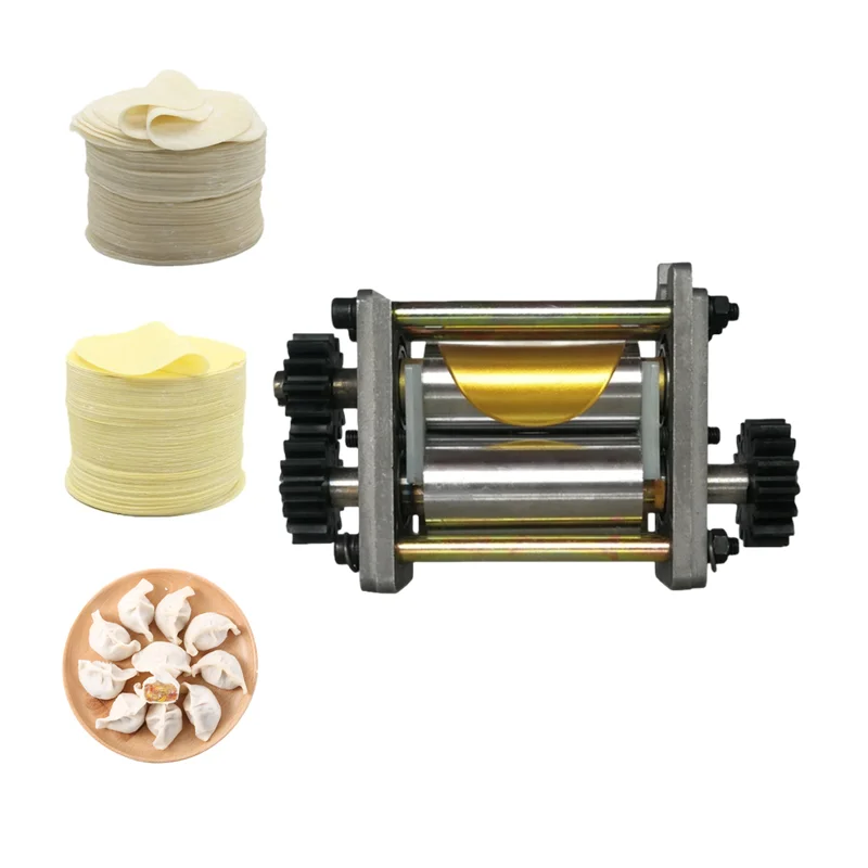 Macchina per gnocchi domestici Affettatrice per pasta Gyoza Skin Maker Rolling Pressatura Pasas Imitazione Manuale Piccolo stampo commerciale Realizzato su misura