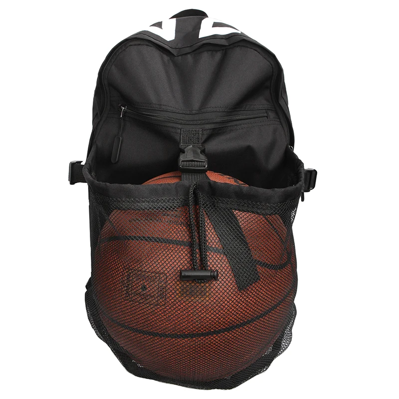 20-25L Portable Drawstring Basketball Backpack Mesh Bag , with Kettle Pocket  Rucksack Outdoor Sports Traveling Gym Yoga