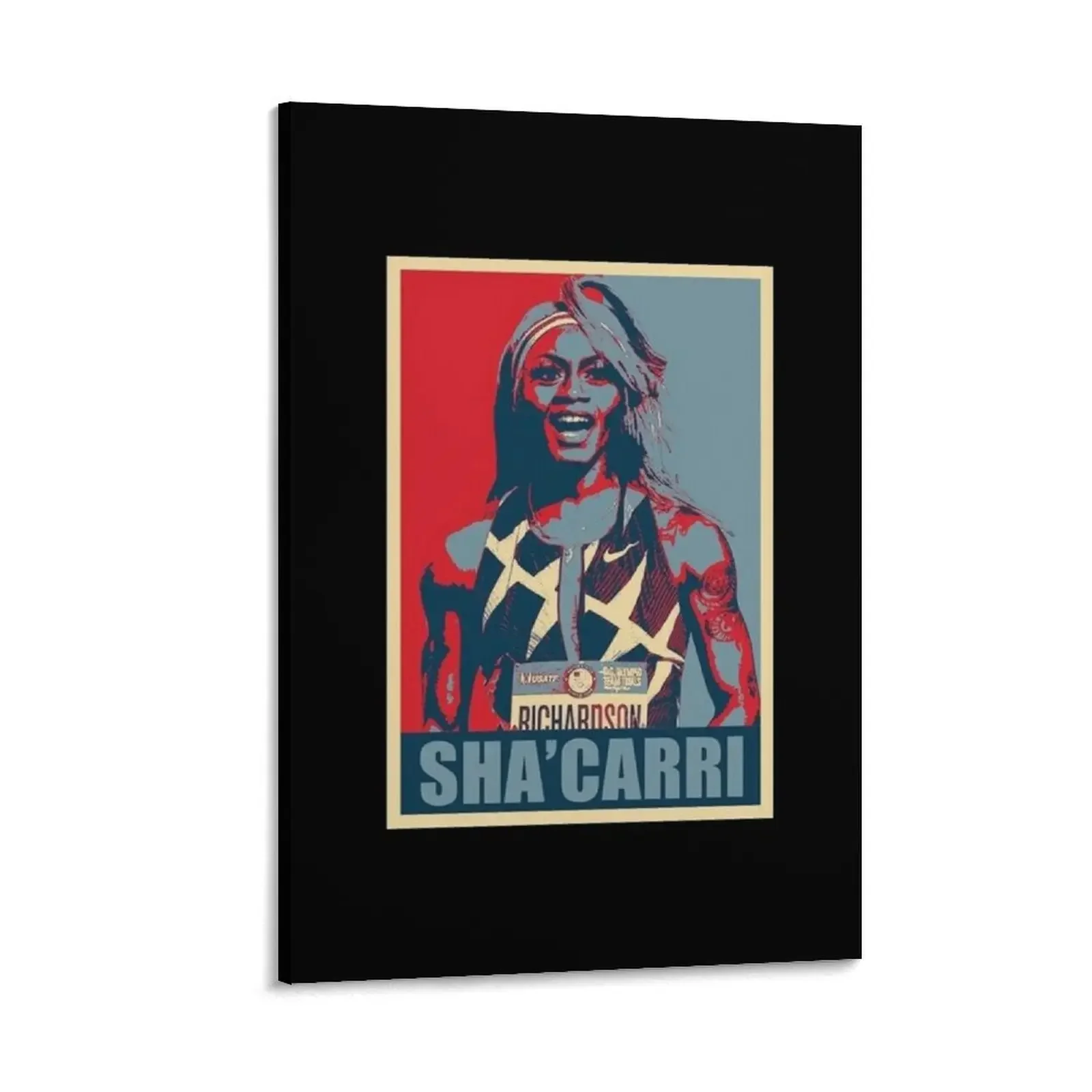 

Sha'Carri Richardson Canvas Painting decoration for the room canvas wall decoration aesthetic room decoration