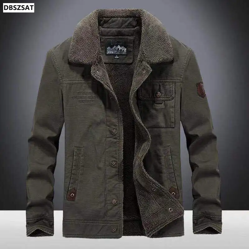 Military Jackets Tactical Men\'s Fashion Coat 2023 Winter Jacket Clothing Air Force Pilot Clothing Thickened Warm Male Jackets