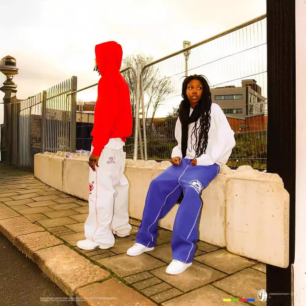 Men/Women Personalized Y2K Straight Pants 2024 American Retro Sports Pants Hip Hop Letter Printed Sports Pants Loose Harem pant